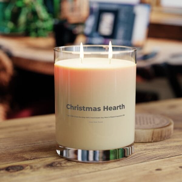 Christmas Hearth Candle - Lighting 65 Hours of Happiness & Christmas Cheer! - Image 8